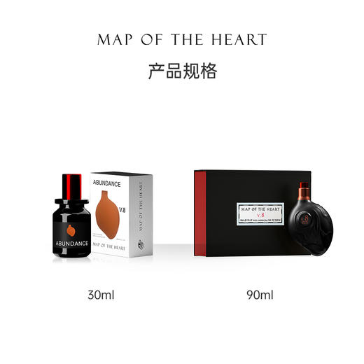 Map Of The Heart心之地图 V.8 Abundance丰盈淡香精EDP中性 木质东方调 商品图3