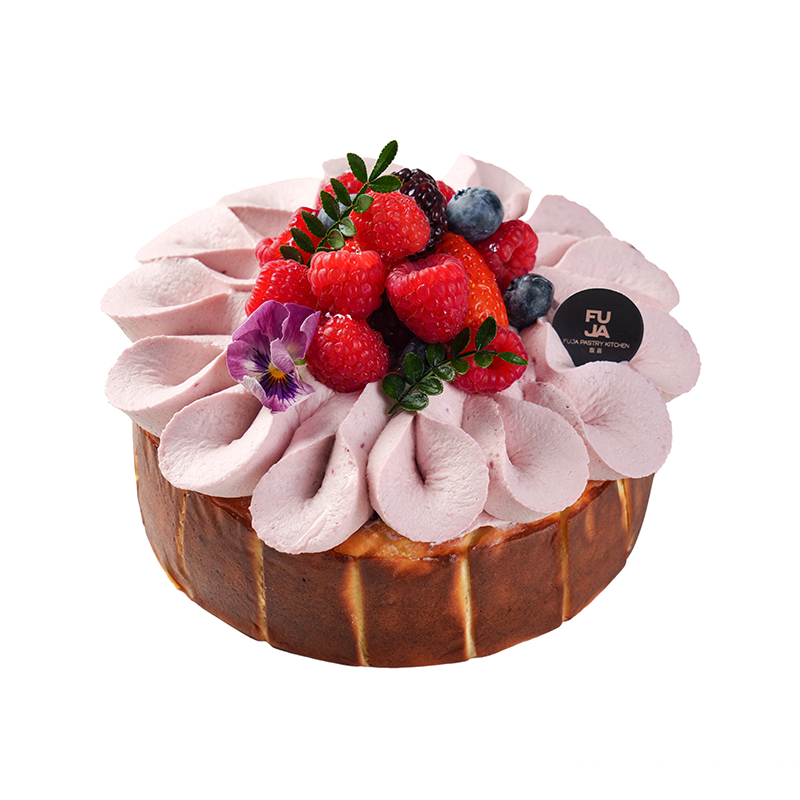 覆盆子流心巴斯克 Raspberry Lava Basque