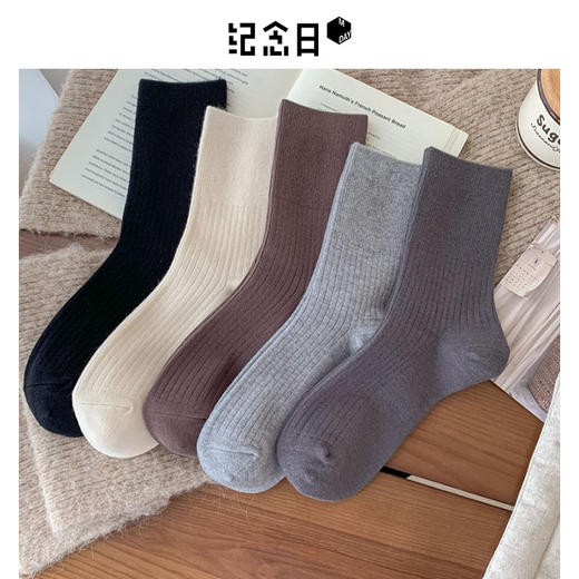 基础暖绒简约男袜-纪念日百货门店同款165743161 商品图0