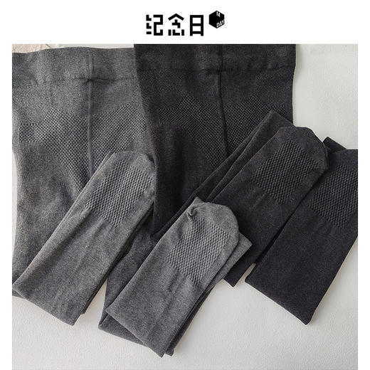 9311连脚棉竖条150g女士打底裤纪念日百货门店同款164695021 商品图0