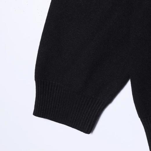 259058SDSA男士秋冬新款痞帅男装简约时尚半拉链翻领针织衫百搭时尚毛衣 商品图4