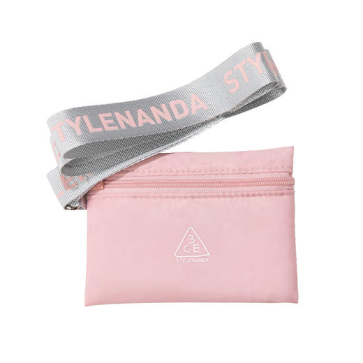 6975458480466 三熹玉3CE 三熹玉 银粉挂绳卡包-CRM 商品图0