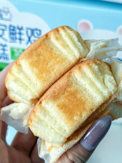 「叮咚熊早安鲜鸡蛋糕」——唤醒晨光的营养能量✅精选上等原料，无抗鲜鸡蛋≥55%，✅配料干净✅松软会呼吸，蛋香在舌尖跳舞，云朵触感 商品图5