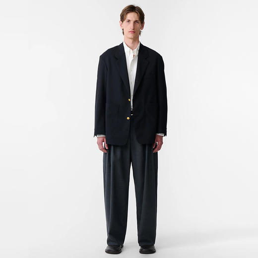 STUDIO NICHOLSON X BEAMS PLUS 联名款宽松廓形学院风西装外套 商品图1