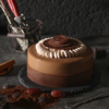 【五粮酒巧克力蛋糕】微醺酒心慕斯 双层黑巧白巧  蜜桃家法式生日蛋糕 商品缩略图0