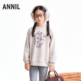 【实体店同款】女童长袖卫衣冬季新款安奈儿童装AG541373