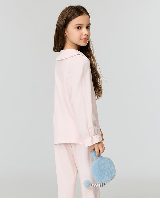 5楼爱慕儿童奶皮贴贴家居服上衣AK141J511 商品图5