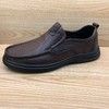 豪行2023年秋季新品商务休闲真皮套脚软底男单鞋13341022 商品缩略图0