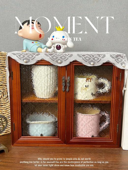 藏在角落的温柔，开团69抢，进口松木复古小柜 俄罗斯进口松木材质 做工精美木纹清晰 自然密度高双开门设计自带复古美感 日常收纳小物件不在话下基地直邮 商品图1