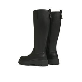 【云粉节】BF楼天美意复古厚底骑士靴长靴女鞋高筒时装靴皮靴2025冬新款CQ981DG5吊牌价1459活动价839