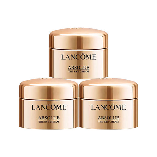 Lancome/兰蔻全新菁纯眼霜5ml*3紧致滋润补水保湿旅行装(注：美妆为特殊商品，下单后不支持退货） 商品图3