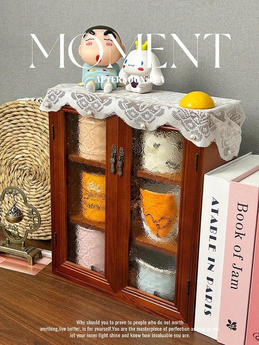 藏在角落的温柔，开团69抢，进口松木复古小柜 俄罗斯进口松木材质 做工精美木纹清晰 自然密度高双开门设计自带复古美感 日常收纳小物件不在话下基地直邮 商品图2