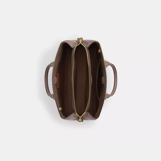 196395776849 COACH 蔻驰  SAVANNAH CARRYALL系列皮质手提斜挎戴妃包【35.5cm(长)x22.5cm(高)x12.5cm(宽)】 商品图5