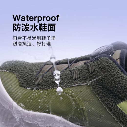 【绒绒赤足鞋】pineapple菠萝25冬季新品儿童加绒运动鞋赤足鞋户外防风保暖靴-福拉飞 商品图2