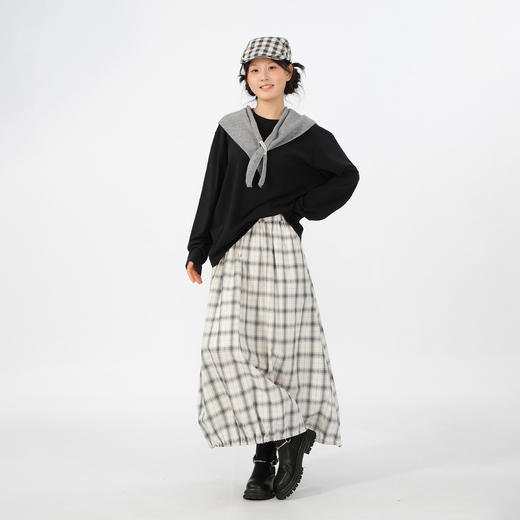 圆领舒适宽松破洞T恤-纪念日百货门店同款165144598 商品图3