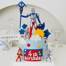 银河超人-卡通蛋糕（下单备注数字几）