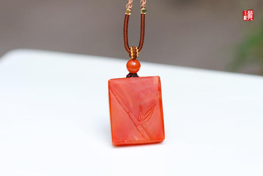 保山南红【喜上枝头】吊坠 商品图1