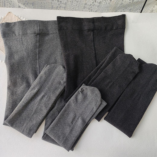 9311连脚棉竖条150g女士打底裤纪念日百货门店同款164695021 商品图1