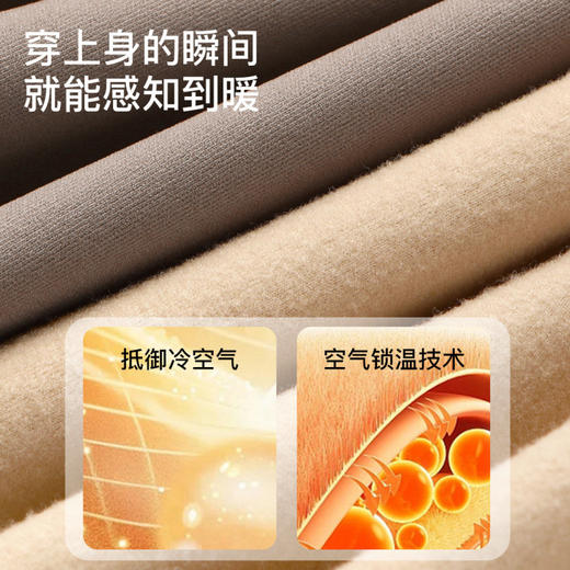 星梦摇曳 打底背心(VIP)【提拉塑型 免穿文胸】带胸垫无痕磨毛蓄热轻塑女士打底保暖背心 商品图3