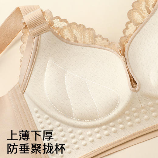 璀璨星语 文胸(VIP)【小胸聚拢显大】聚拢防下垂收副乳上托调整型文胸 商品图6