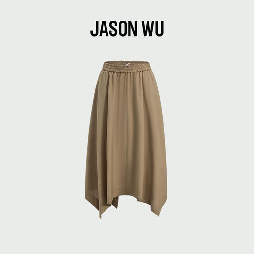 【JASON WU】羊毛不规则下摆百搭裙子半身裙 商品图0
