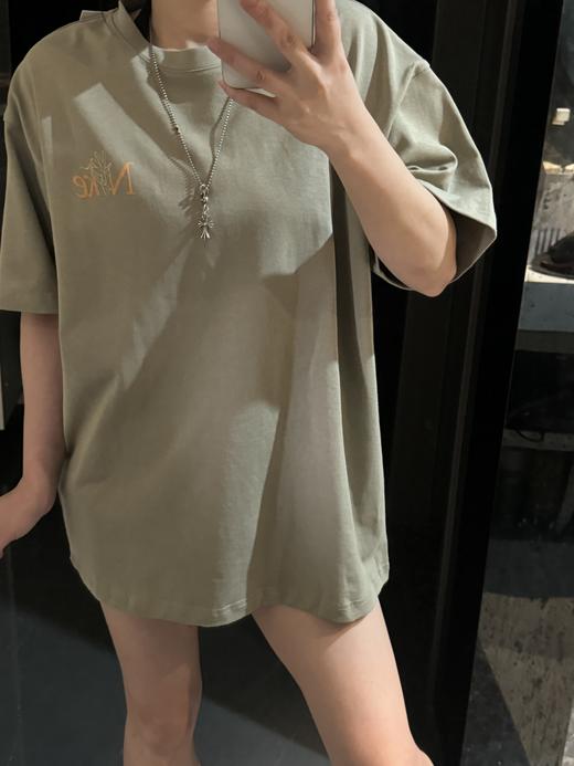 耐家男女同款高克重刺绣T恤（HJ0615） 商品图1