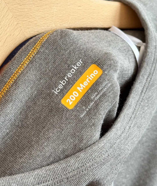 小众ice男士美利奴羊毛速干长袖T恤092805 商品图12