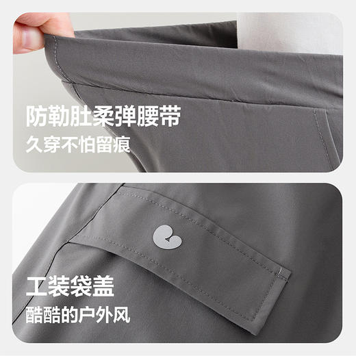 迷你巴拉男童女童裤子2025冬新品保暖内里加绒儿童简约工装裤 商品图4