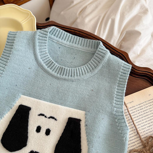 【以柠】软萌小狗毛衣马甲7707 商品图6