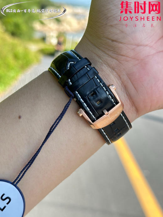 百年灵BLS新款航空计时系列 70周年特别版 航空计时透底 B01计时男士腕表 商品图8