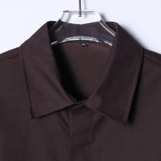 258125SDSA男士秋冬新款痞帅男装港风复古拉链翻领廓形夹克纯色百搭外套 商品图2