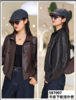 587007绵羊皮立领外套 商品缩略图0