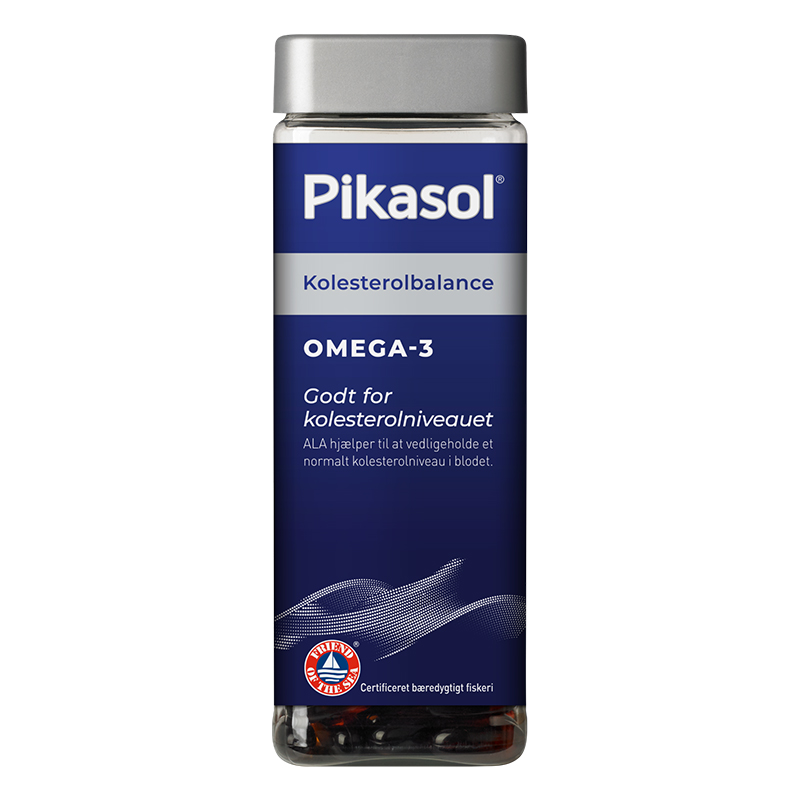 [保税区]丹麦Pikasol高浓缩深海鱼油140粒、平衡胆固醇鱼油160粒. Pikasol Premium 140 stk、Kolesterol Balance 160stk