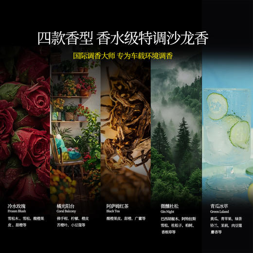 Hehodon车载香薰香氛汽车出风口空气清新持久高档送礼礼盒装顺丰 商品图3