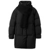 【宋轶同款】[易打理]三彩2025冬季新款围脖羽绒服90白鸭绒宽松中长外套M 商品缩略图4