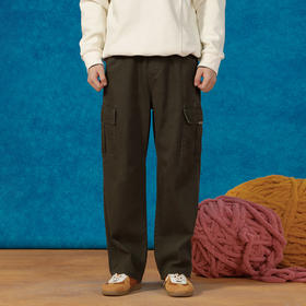 基础工装贴标男装休闲裤长裤-纪念日百货门店同款165197884