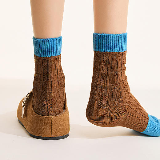 西遇一脚蹬勃肯鞋半拖女新款秋季懒人包头拖鞋增高厚底吐司鞋K0057160（单里）/K0057211（绒里） 商品图5