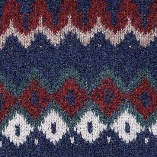 45119SDSA男士秋冬新款痞帅男装韩版撞色趣味条纹圆领针织衫百搭毛衣 商品图3