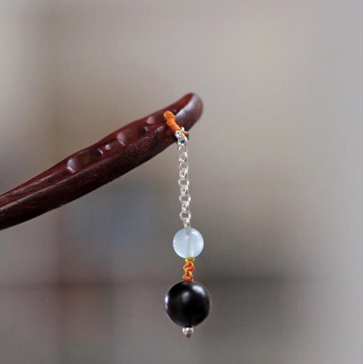 【青山特惠】小叶紫檀【挽月】发簪 s36
 商品图4