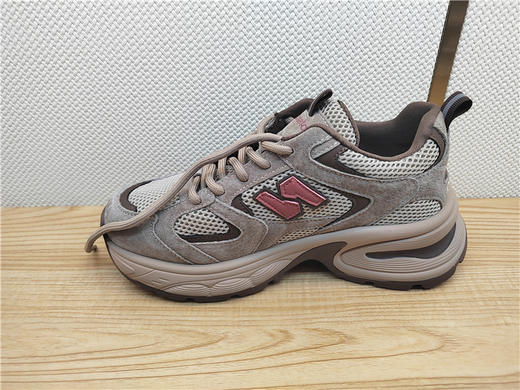 2024豪行春季新款24127216运动休闲低跟女鞋单鞋网鞋 商品图2