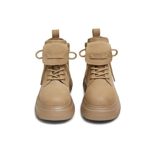 【云粉节】BF楼天美意厚底增高英伦马丁靴大黄靴女鞋子休闲短靴皮靴2025冬季新款CFR40DD5吊牌价1299活动价699 商品图2