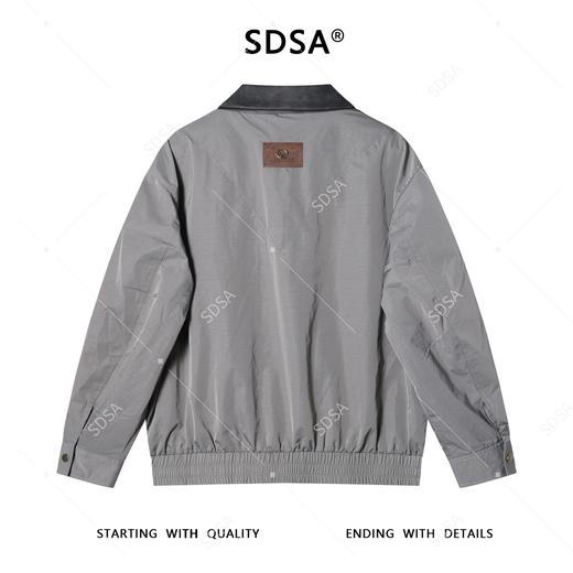 J5619SDSA男士秋冬新款痞帅男装韩版多口袋拼接翻领夹克时尚百搭外套 商品图5