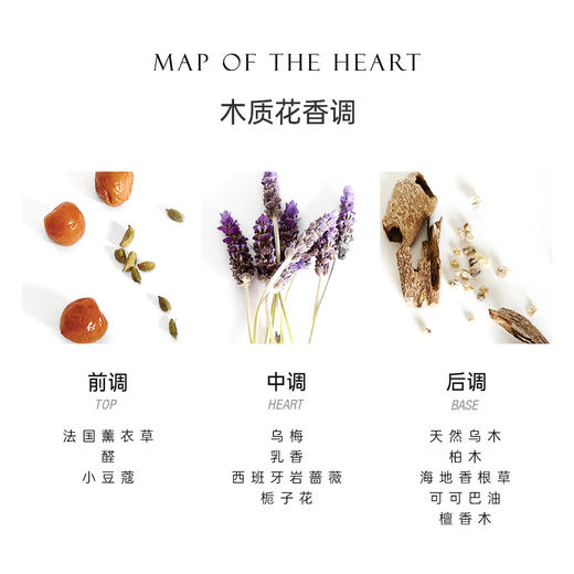 Map Of The Heart心之地图 V.7 Love挚爱淡香精EDP中性 木质花香调 商品图2