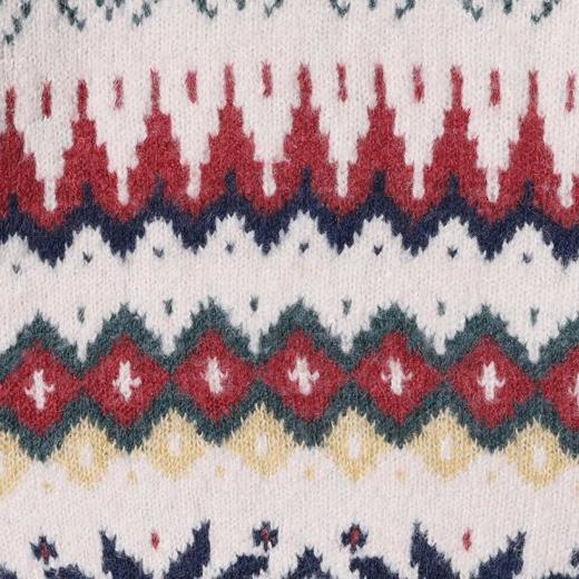 45119SDSA男士秋冬新款痞帅男装韩版撞色趣味条纹圆领针织衫百搭毛衣 商品图3