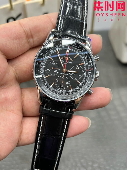 百年灵BLS新款航空计时系列 70周年特别版 航空计时透底 B01计时男士腕表 商品图2