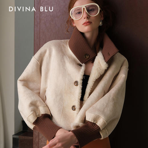 DIVINA BLU 丹麦系列 迪唯纳双面穿皮草外套118（售后说明：收货15天内支持调换货） 商品图3