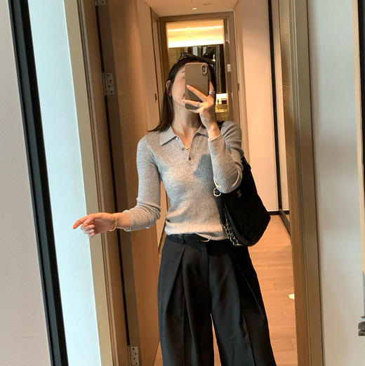 Maxmar*a 打底Polo针织衫羊毛衫092 商品图3