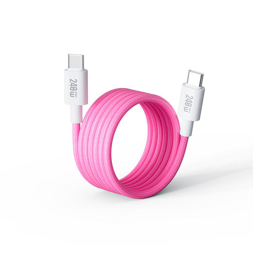 240W快充磁吸贴贴线 自卷/自吸/自收纳 适用于iphone15-17/安卓 商品图2