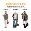 【90白鹅绒】三彩独醒2025冬季新款防水鹅绒服毛绒拼接羽绒服F 商品缩略图4