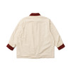 U17 翻领撞色四袋外套 米色 商品缩略图1